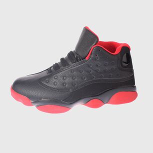 Zapatilla Ca&ntilde;a Negro/rojo V&iacute;a Franca Art. 8ydl5383blackred