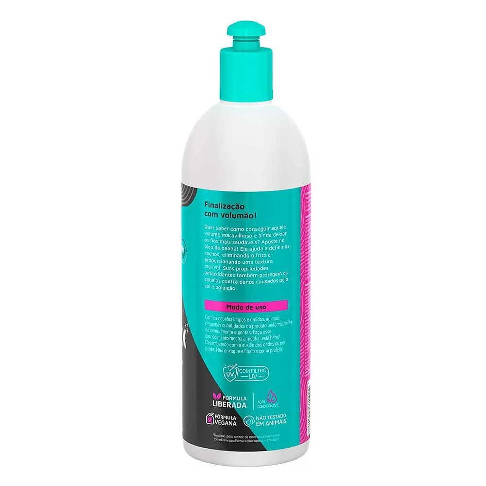 Crema De Peinar Meus Cachos Santo Black 500ml image number 1.0