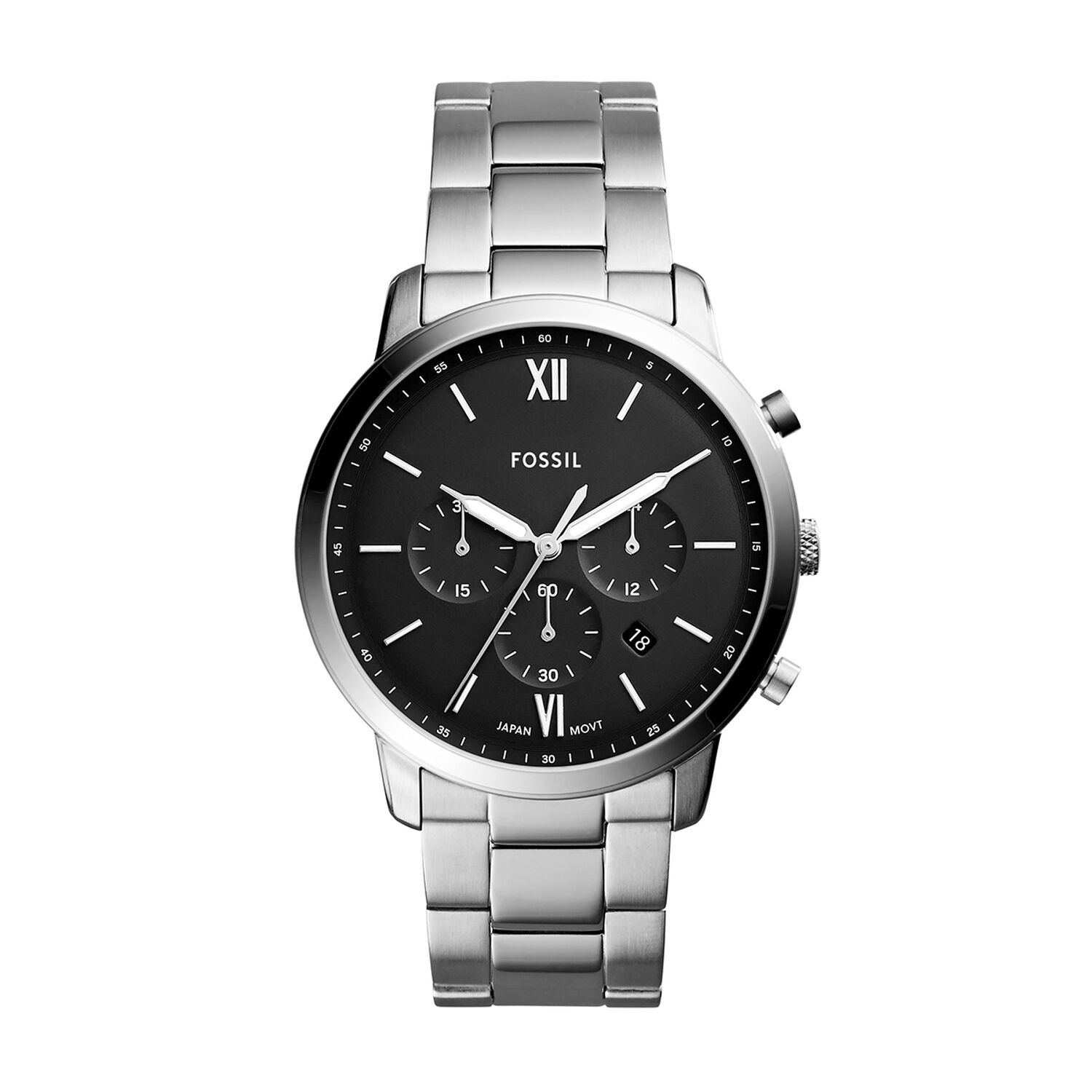 Reloj Fossil Fs5384 Plateado Hombre image number 0.0