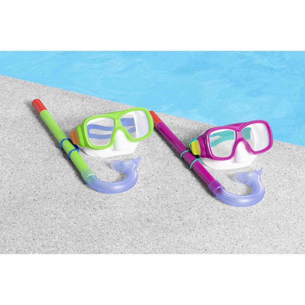 Conjunto De Máscara De Esnórquel Bestway Explora Essential Niños 7+ image number 4.0