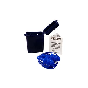 Tapon Azul C/metal Detectable Reutilizable (100 Pares)