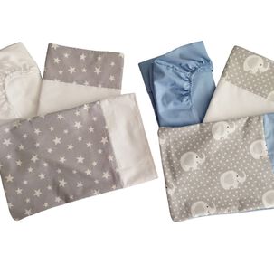 Pack De 2juego De Sabana Cuna Colecho Bebe