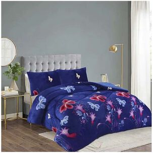 Cubrecama Plush Con Chiporro 2 Plazas Mod02