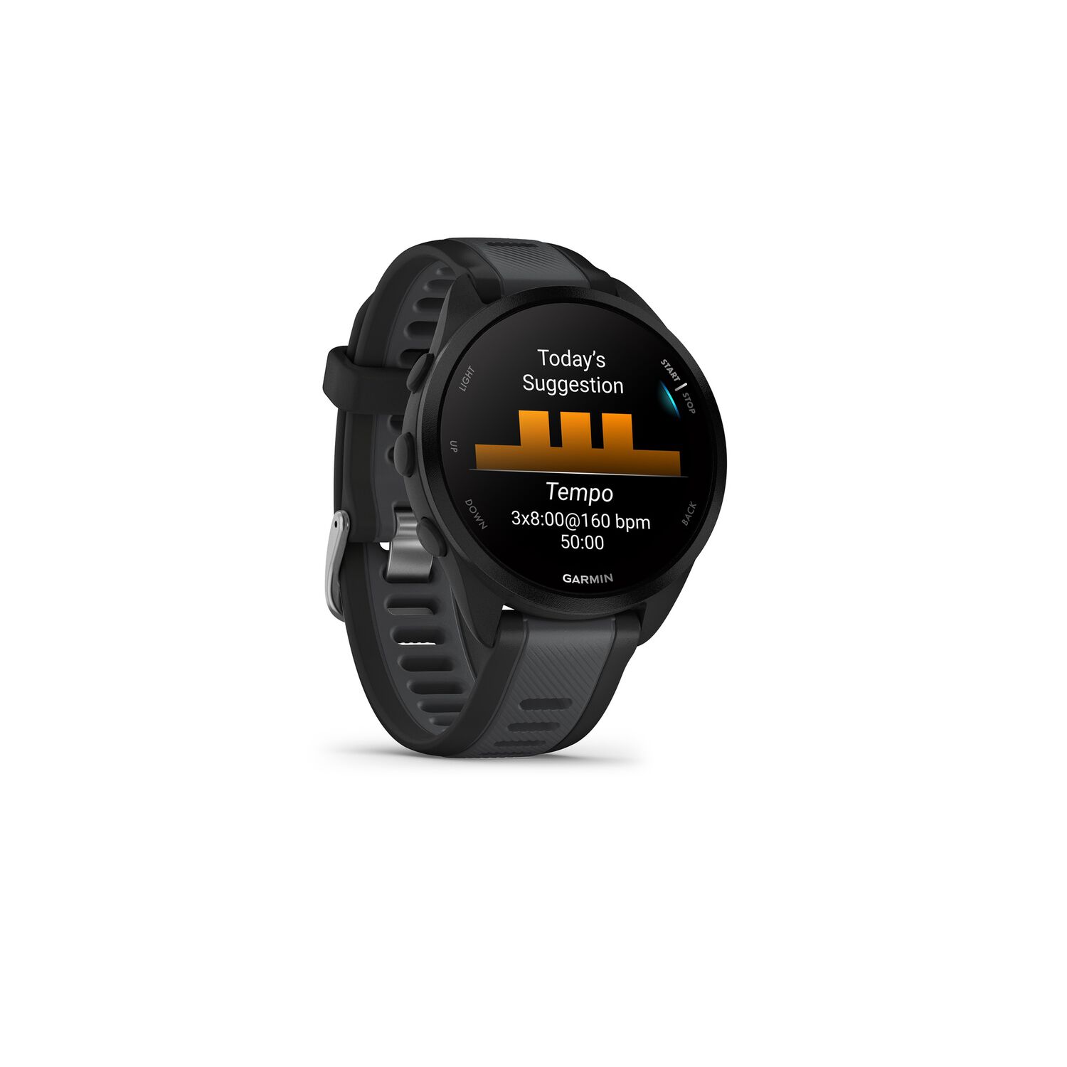 Forerunner 165, Gps, Black/slate Grey, Ww image number 4.0