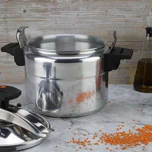Olla Presi&oacute;n Alumax Marmicoc De Aluminio 6 Litros