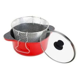 Olla Freidora Antiadherente Cocina 3 Piezas