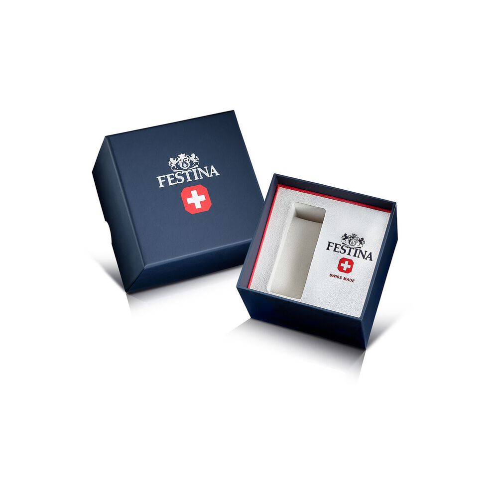 Reloj F20073/3 Festina Swiss Azul Hombre Acero Clasico image number 3.0