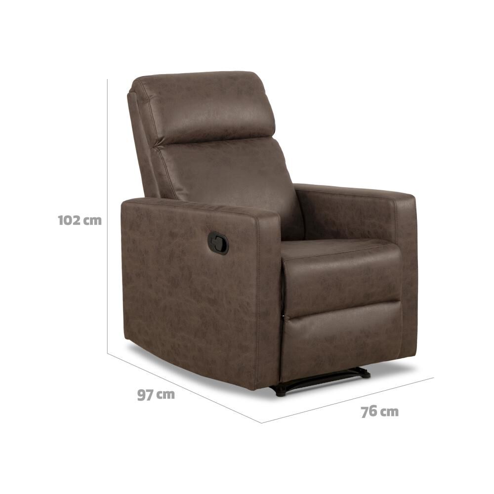 Juego De Living Reclinable Cic Asturias / 3 Cuerpos + 2 Cuerpos + 1 Cuerpo image number 3.0