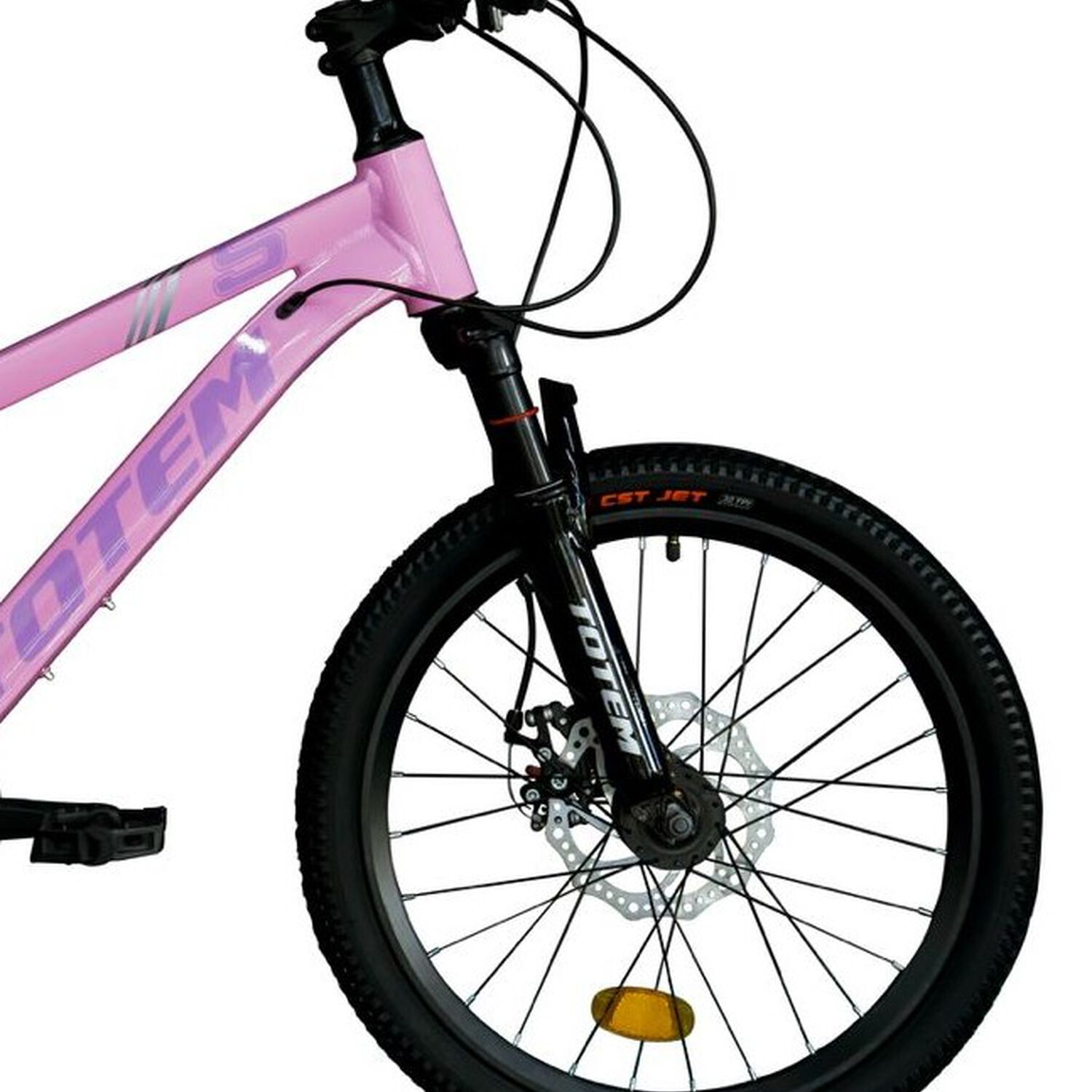 Bicicleta Totem Mtb Aro 20 Modelo Sailing Rosado image number 2.0