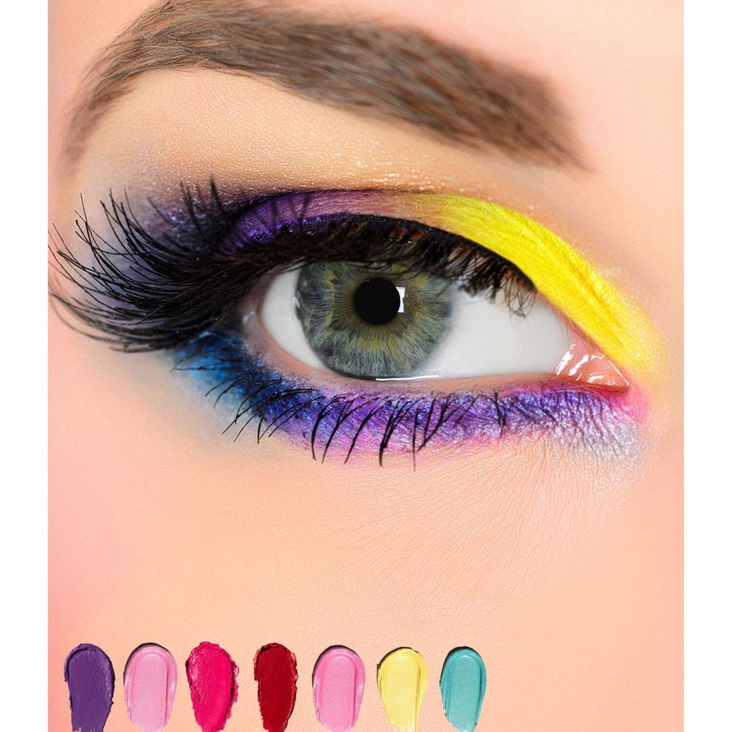 Set De 7 Delineadores En Gel Beauty Creations Gel Pot image number 2.0