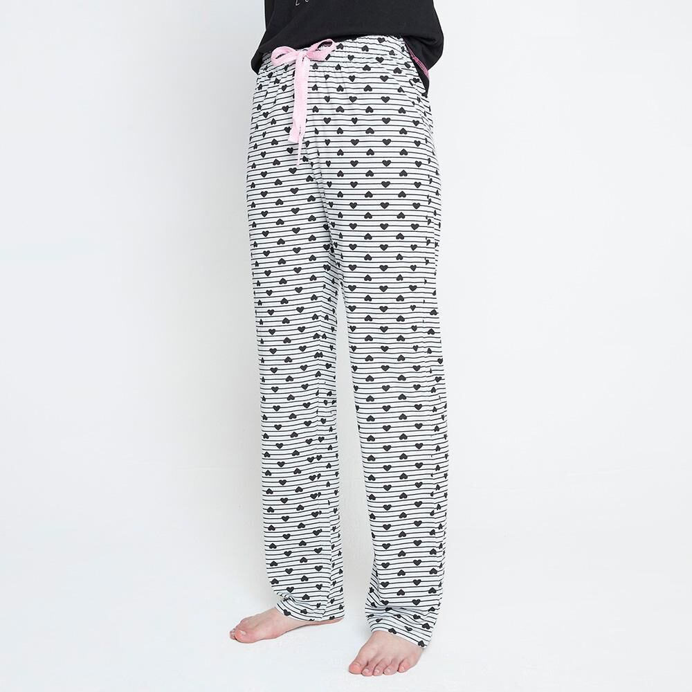 Pantalon pijama algodon mujer clearance