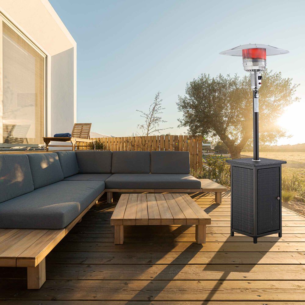 Estufa A Gas Exterior Terraza Setax Rattan image number 5.0