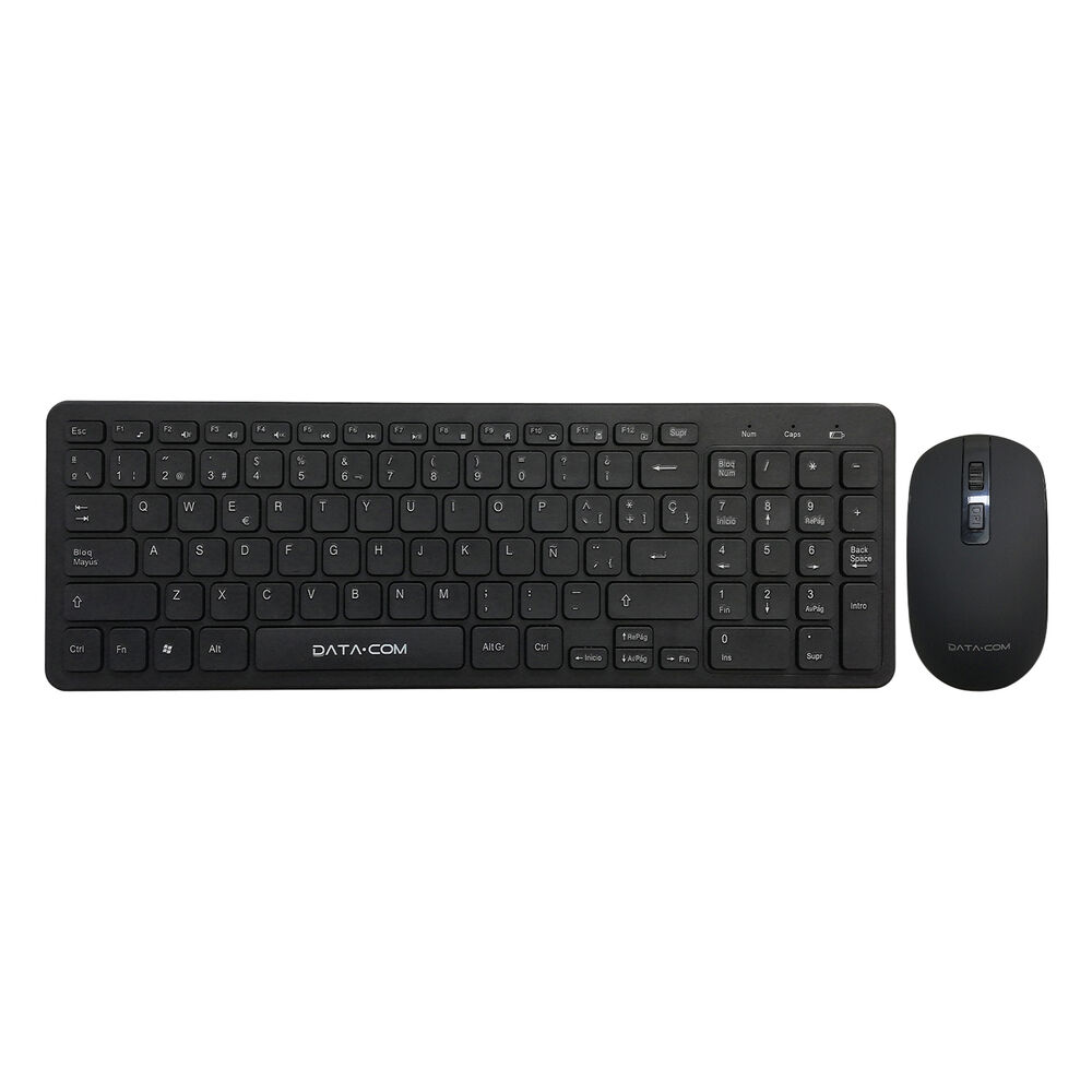 Kit Teclado Mouse Inalámbrico 2,4gh Datacom Pronobel image number 0.0