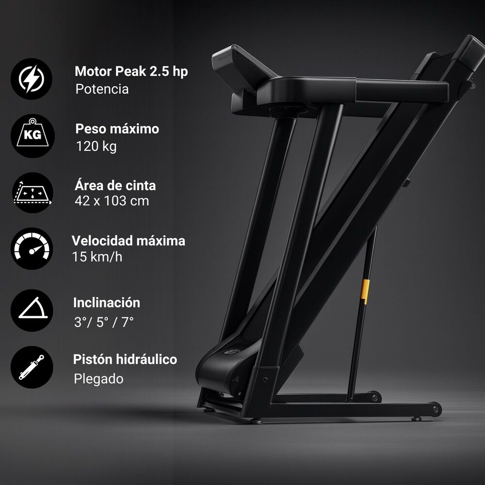 Trotadora Yep 3110 15km/h image number 5.0