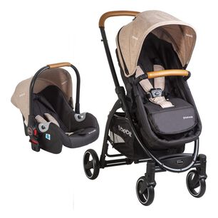 Coche Cuna Travel System Bebesit Fénix Beige