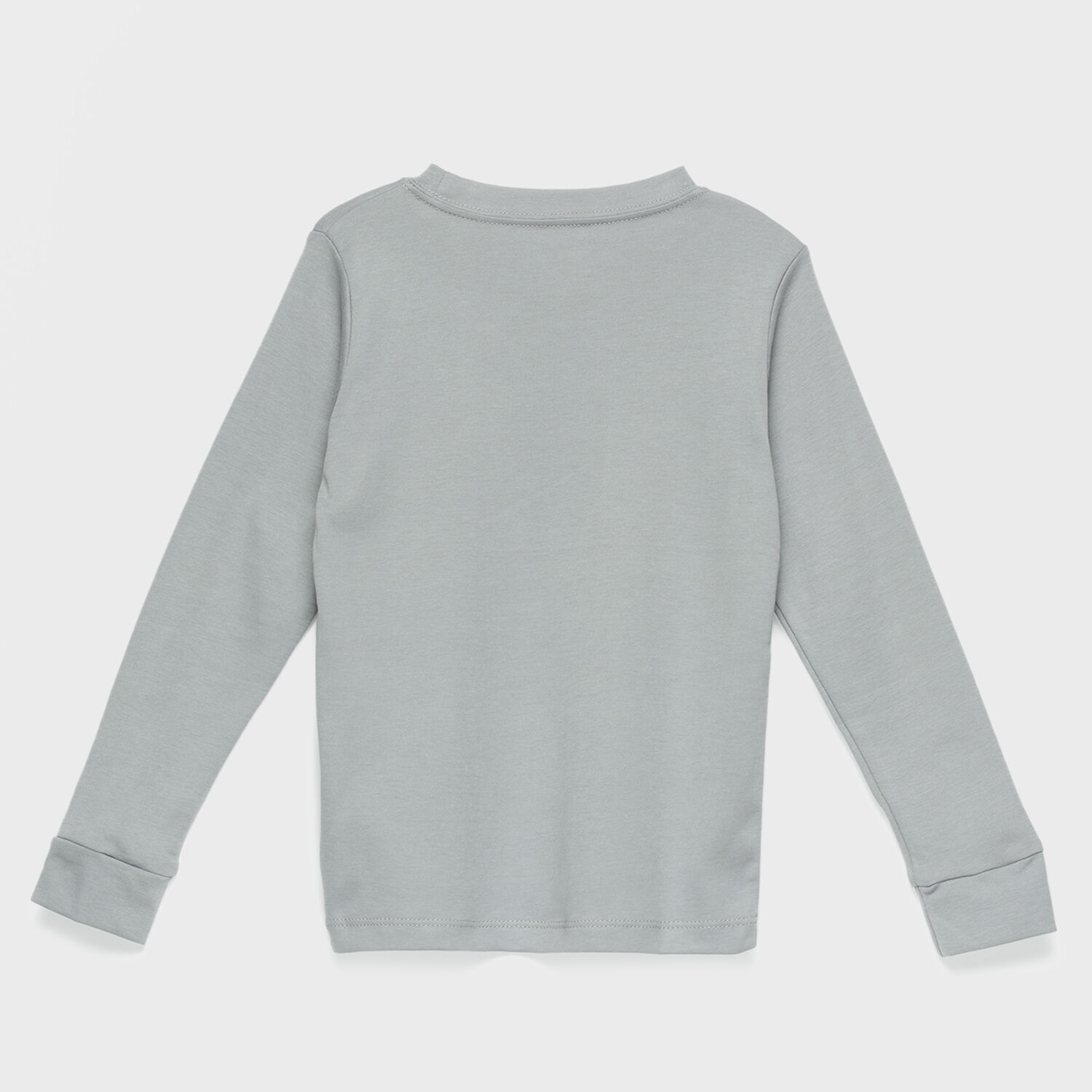 Polera Gris Coyote Blanco Algod&oacute;n Peruano image number 1.0