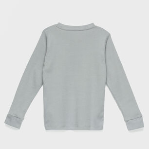 Polera Gris Coyote Blanco Algod&oacute;n Peruano