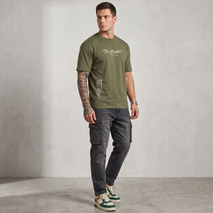 Pantalon Jeans Cargo Hombre Mosaico