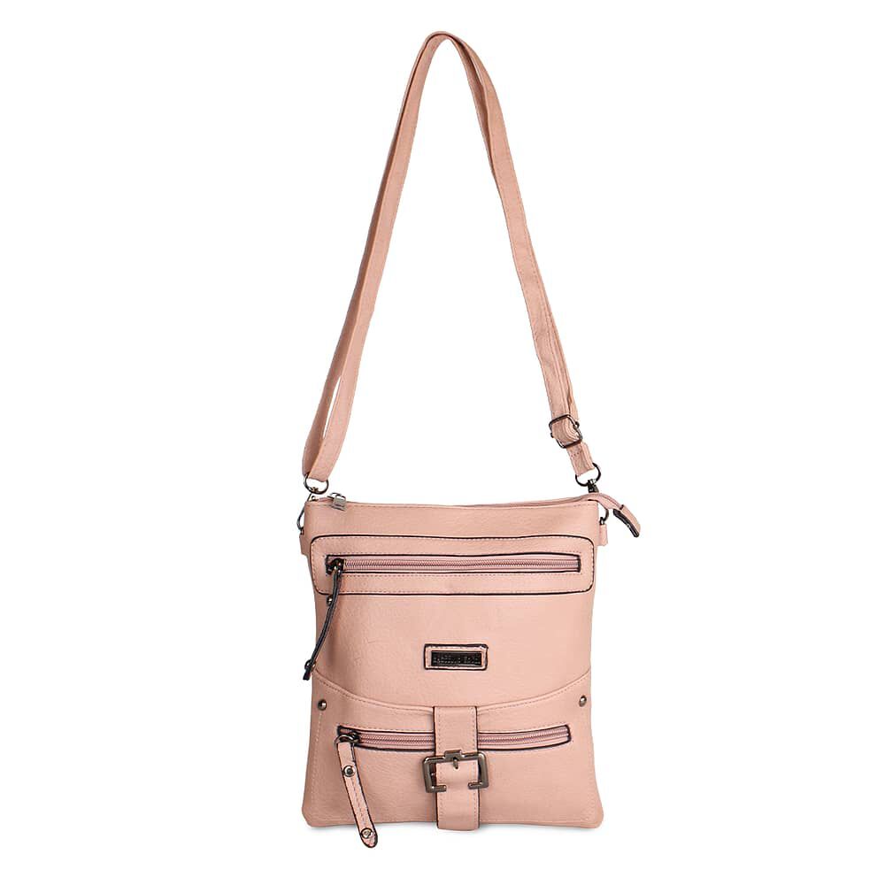 Cartera Bandolera Pola Rosada Anabella Sachi image number 0.0