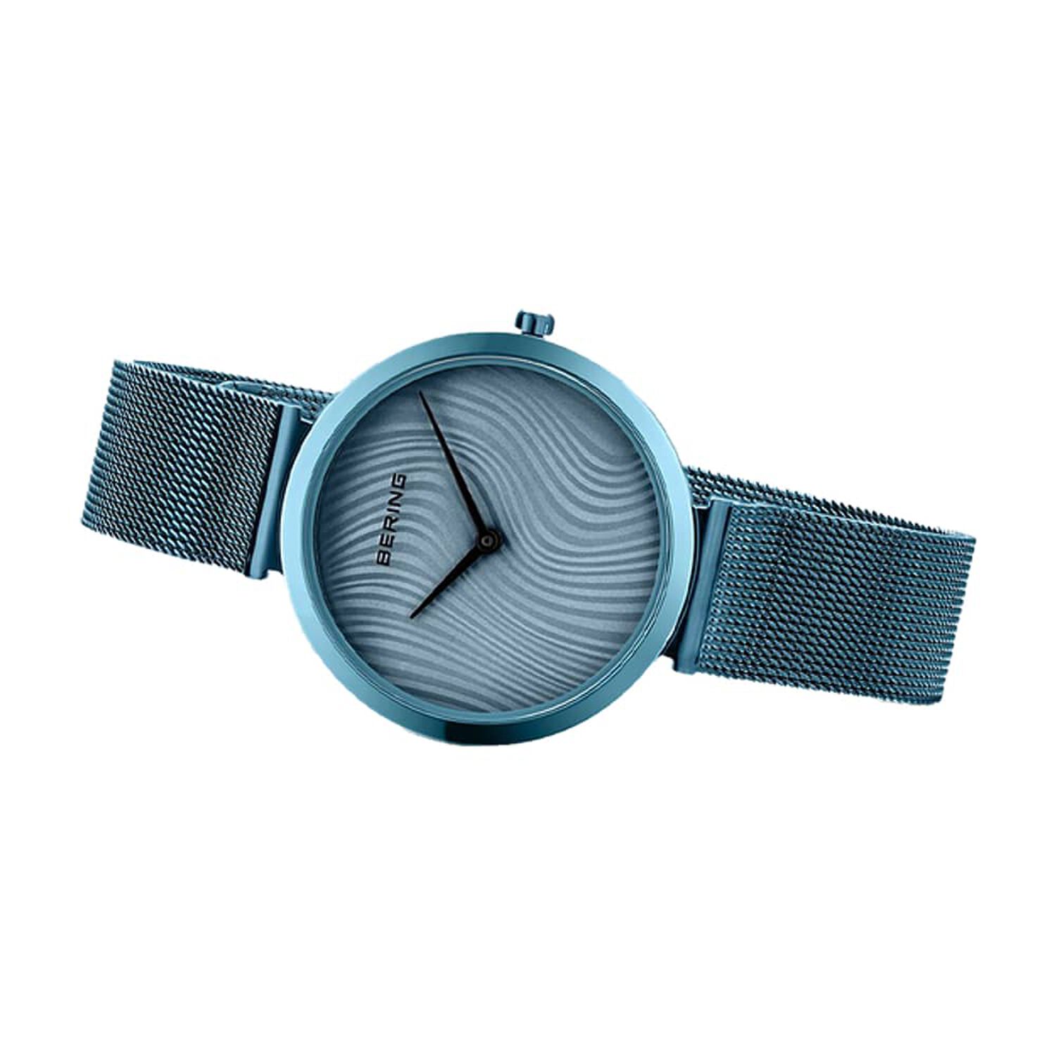 Reloj Bering 18132-charity2 Celeste Mujer image number 1.0