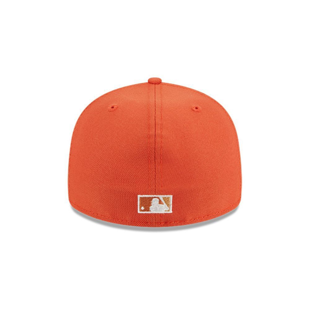 Jockey Los Angeles Dodgers Mlb 59fifty Lp Dark Orange image number 3.0