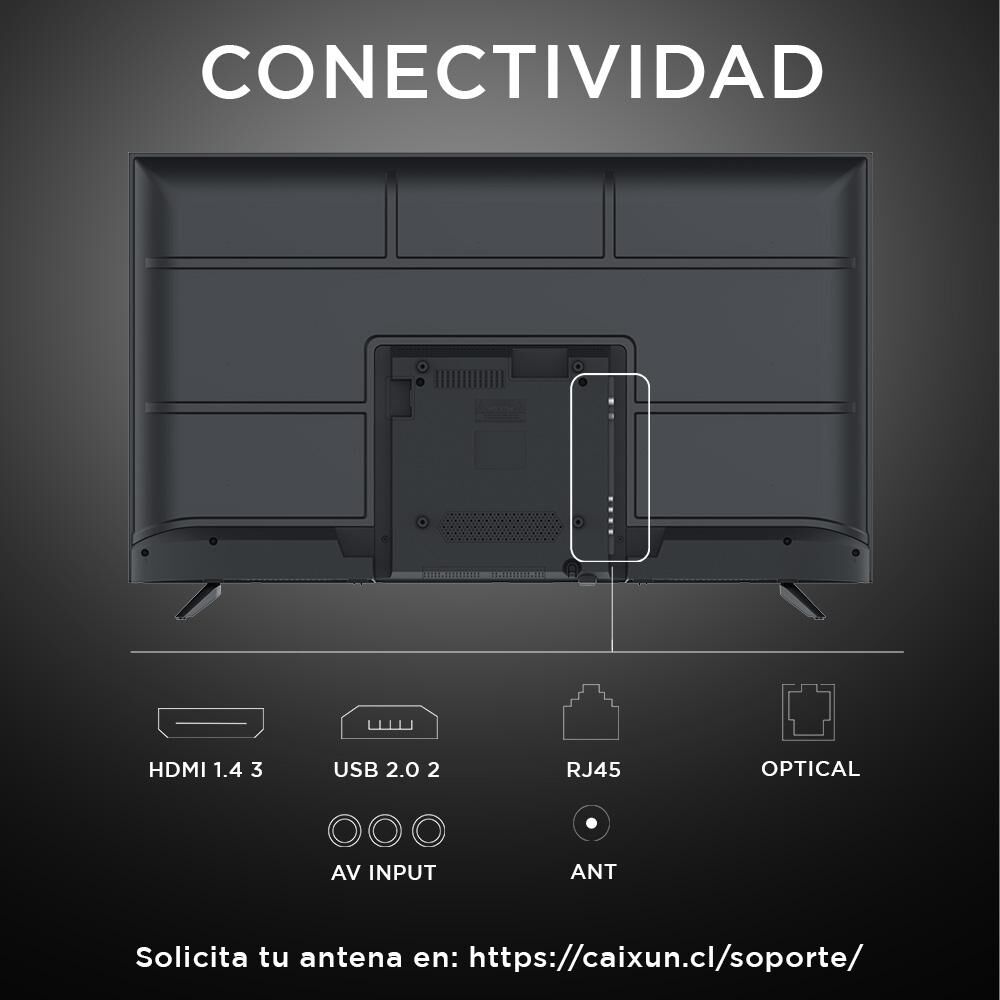 Led 43" Caixun C43V1FG / Full HD / Smart TV image number 3.0