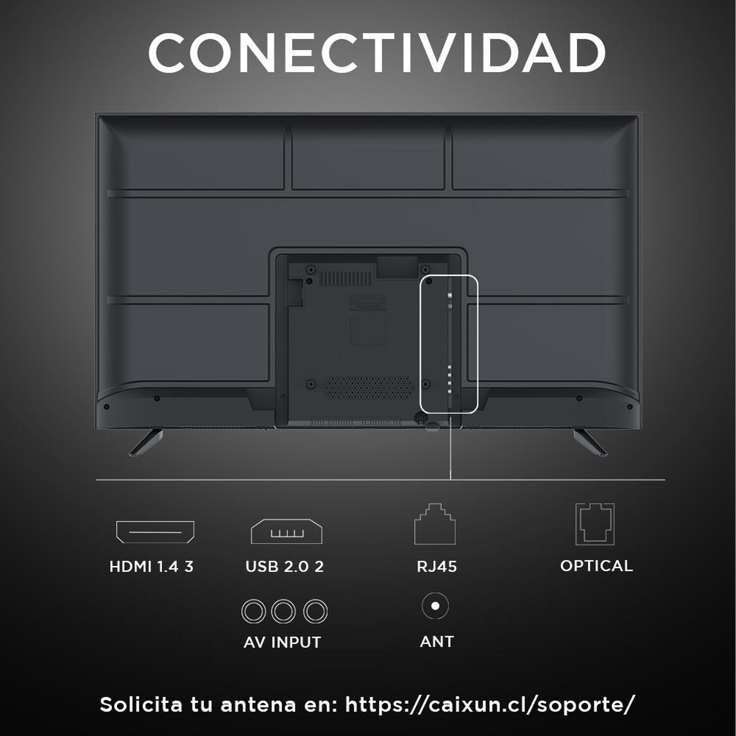Led 43" Caixun C43V1FG / Full HD / Smart TV image number 2.0