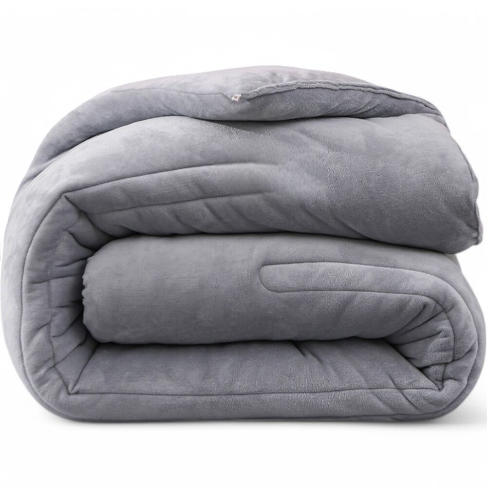 Plumon De Invierno Plush Liso Con Chiporro De 1.5 Plazas + 1 Funda Para Almohada Cip1.5p-26 image number 2.0
