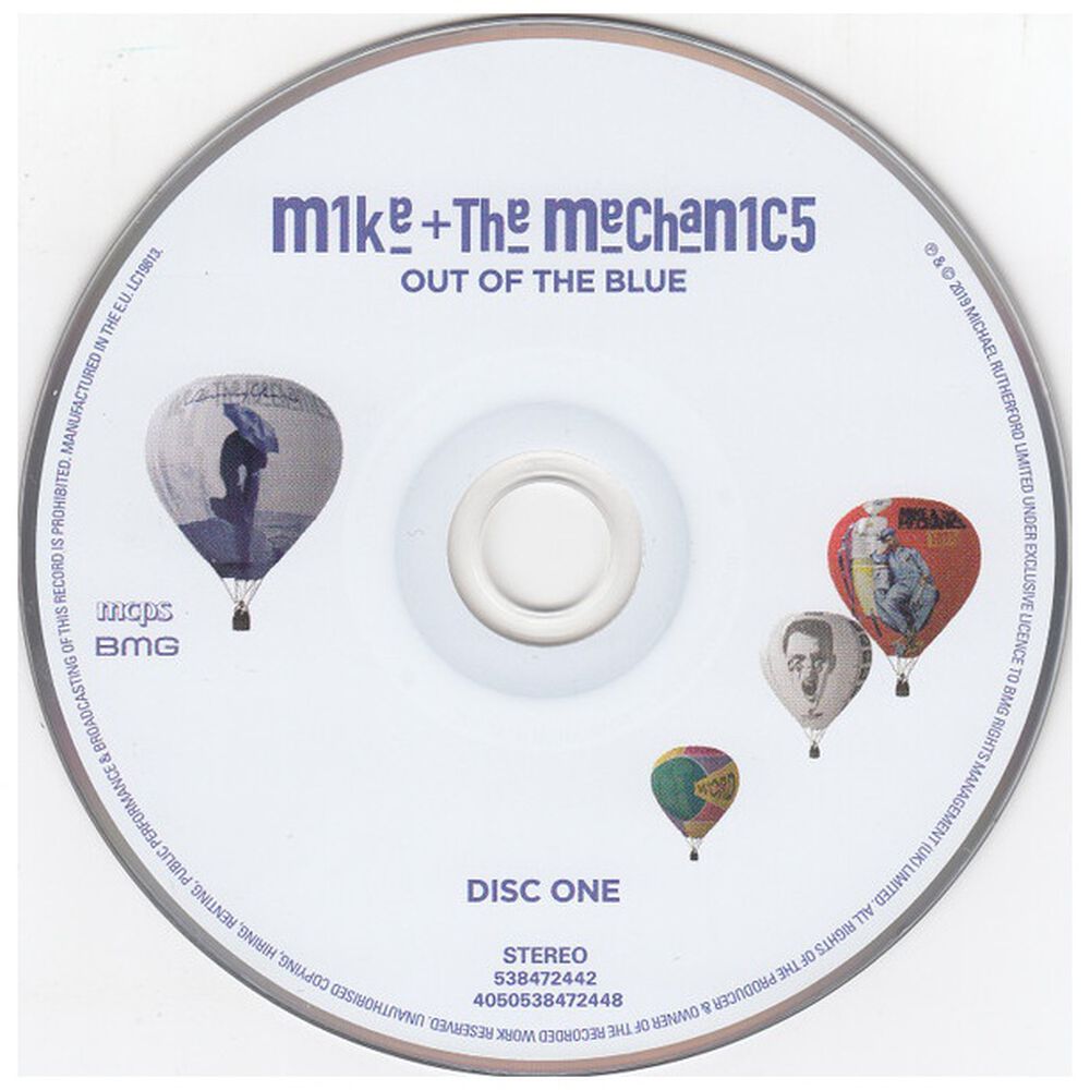 Mike + The Mechanics - Out Of The Blue: Best Of (2cd) (ltd Edition) | Cd image number 2.0