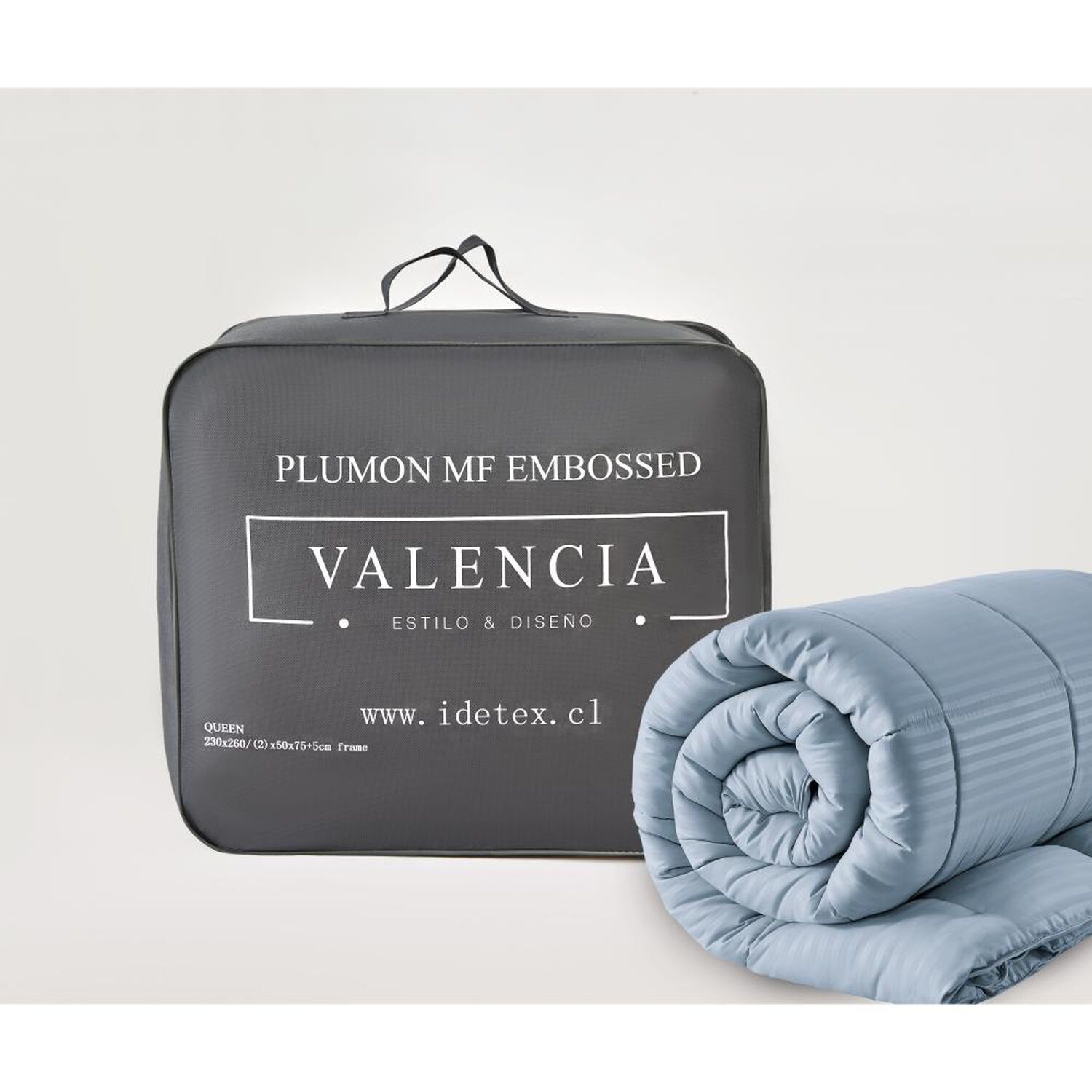 Plum&oacute;n Valencia Embossed / King image number 3.0