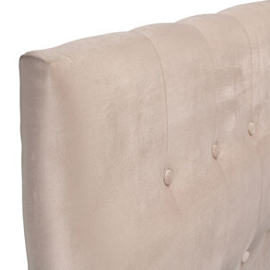 Respaldo Sevilla Con Patas Felpa 2 Plazas Beige