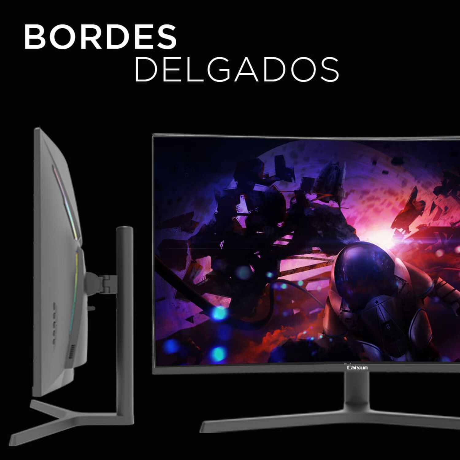 Monitor Gamer Curvo Caixun 32" Qhd Va 1500r 165hz Hdmi Dp Usb 1ms C32c3q image number 5.0