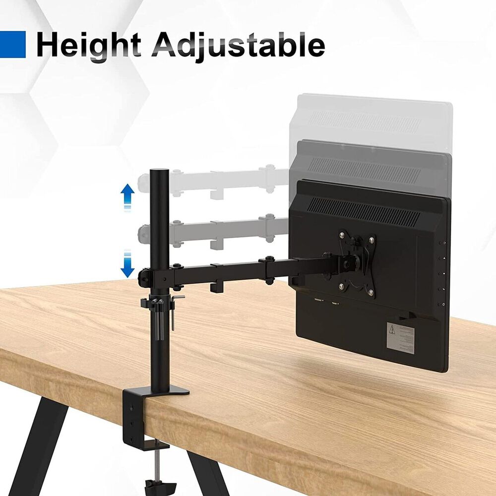 Soporte Un Brazo Monitor 13 A 27 Base Ajustable Articulado image number 5.0