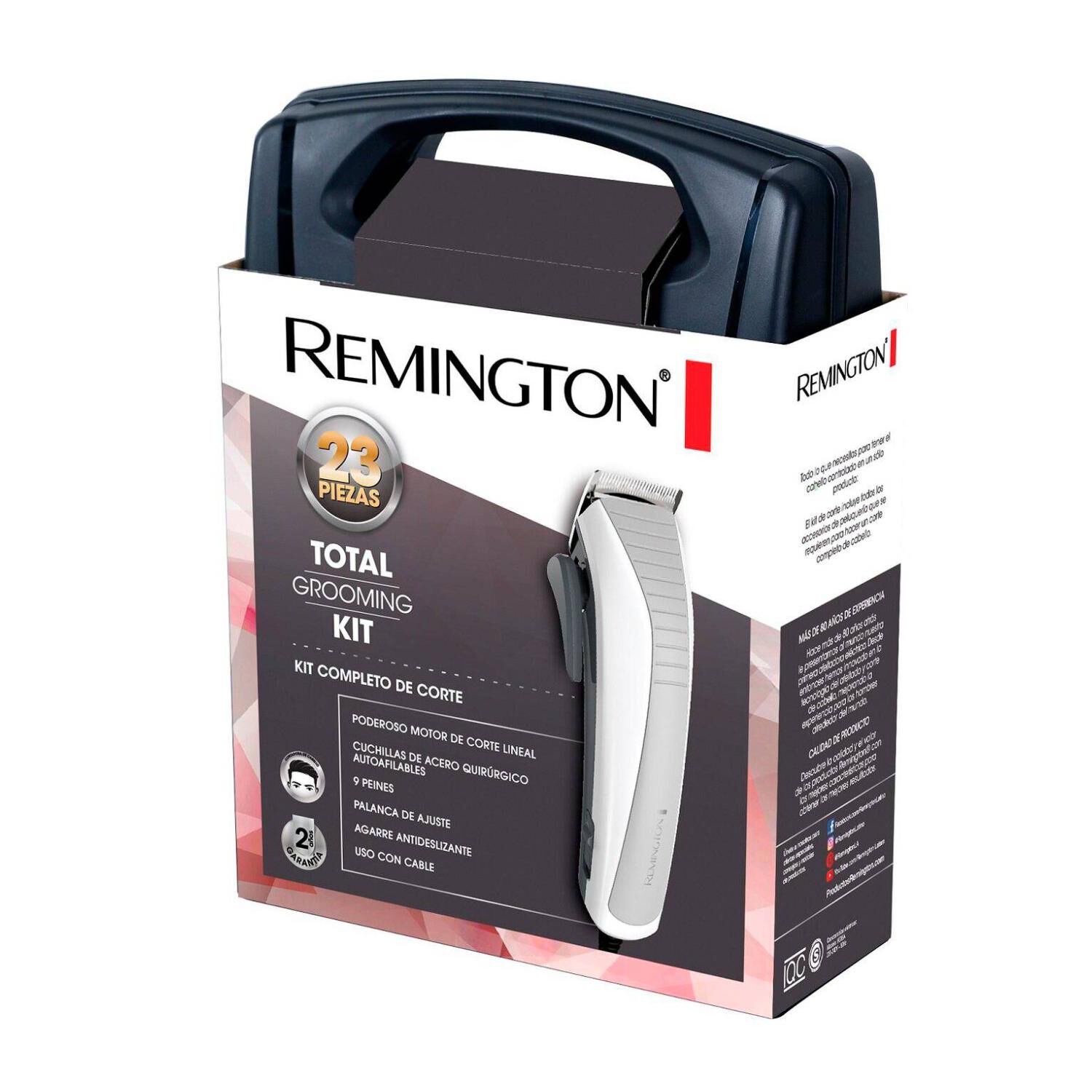 Maquina Cortadora De Cabello Pelo 23 Piezas Blanco Hc4050 image number 2.0