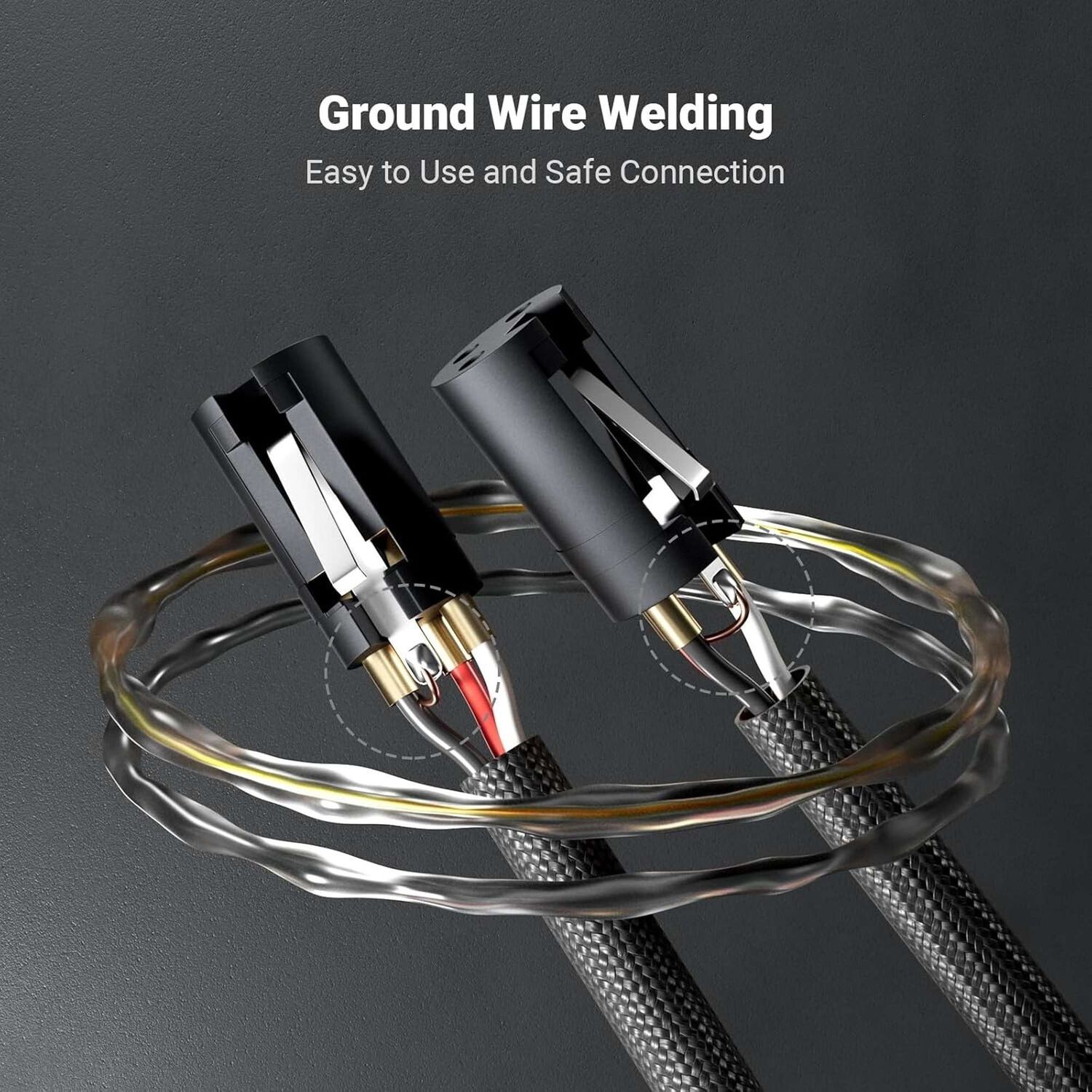 Par De Cables Xlr Para Sistemas De Audio 1,2m M/h Fosi Audio image number 1.0