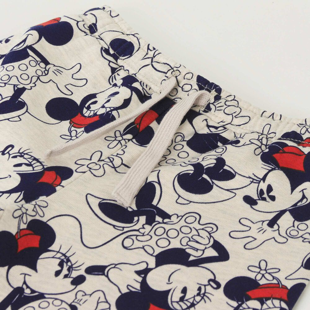 Pantal&oacute;n De Buzo Ni&ntilde;a Palazzo Full Print Minnie Beige Disney image number 2.0