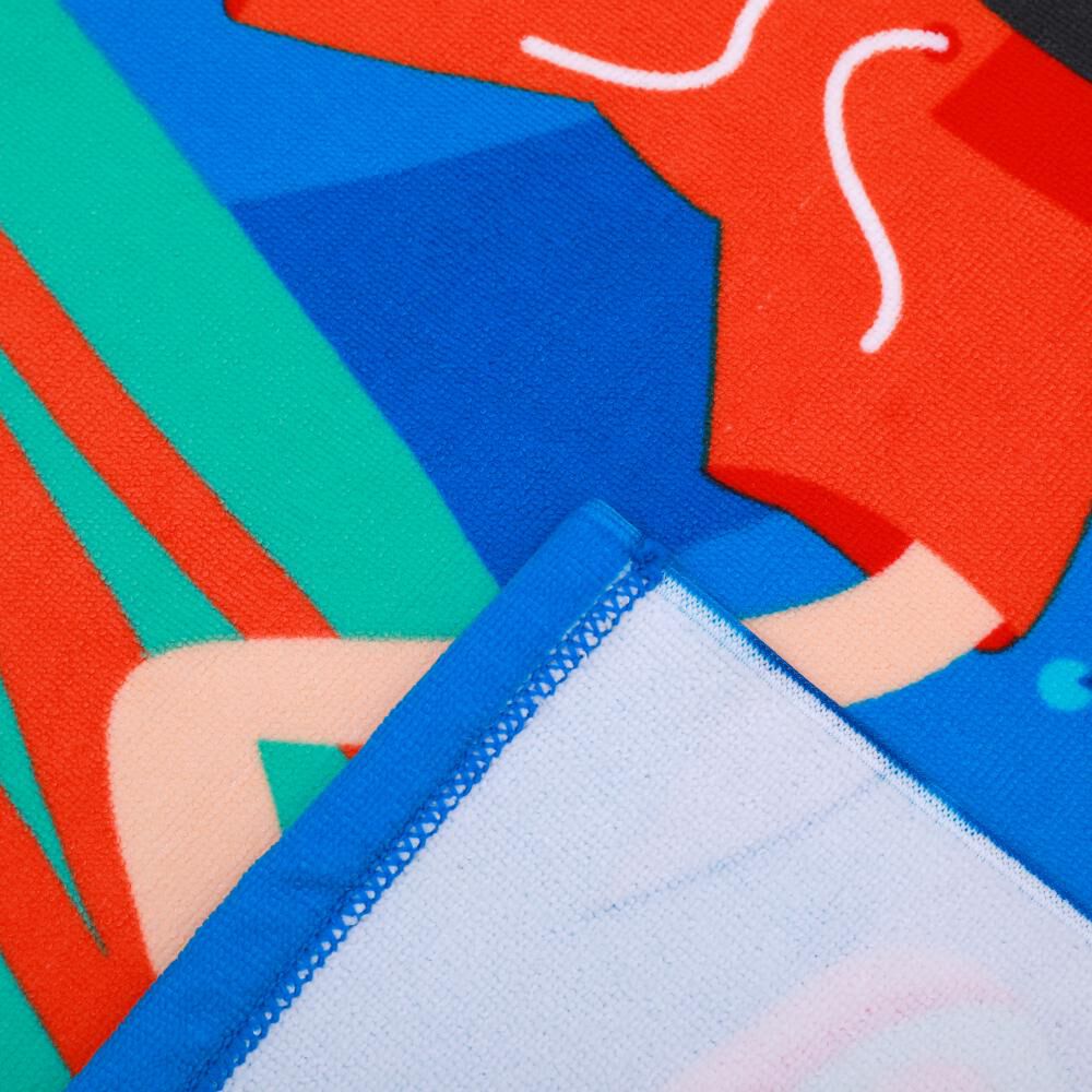 Toalla Playa Capucha Casaideal Kids Olas / 60 X 120 Cm image number 2.0