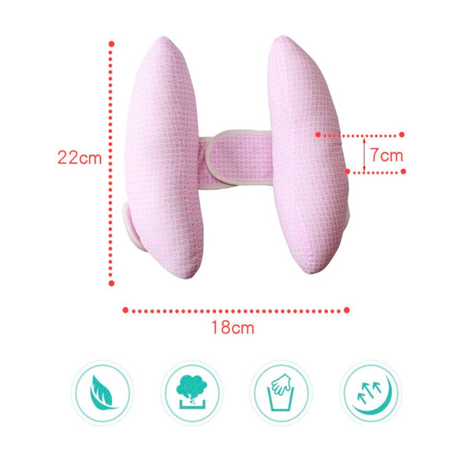 Cojin Apoya Cabeza Cuello Para Asiento De Auto Bebe Guagua image number 1.0