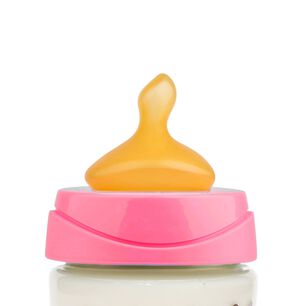 Mamadera 150ml Latex Galleta Rosada