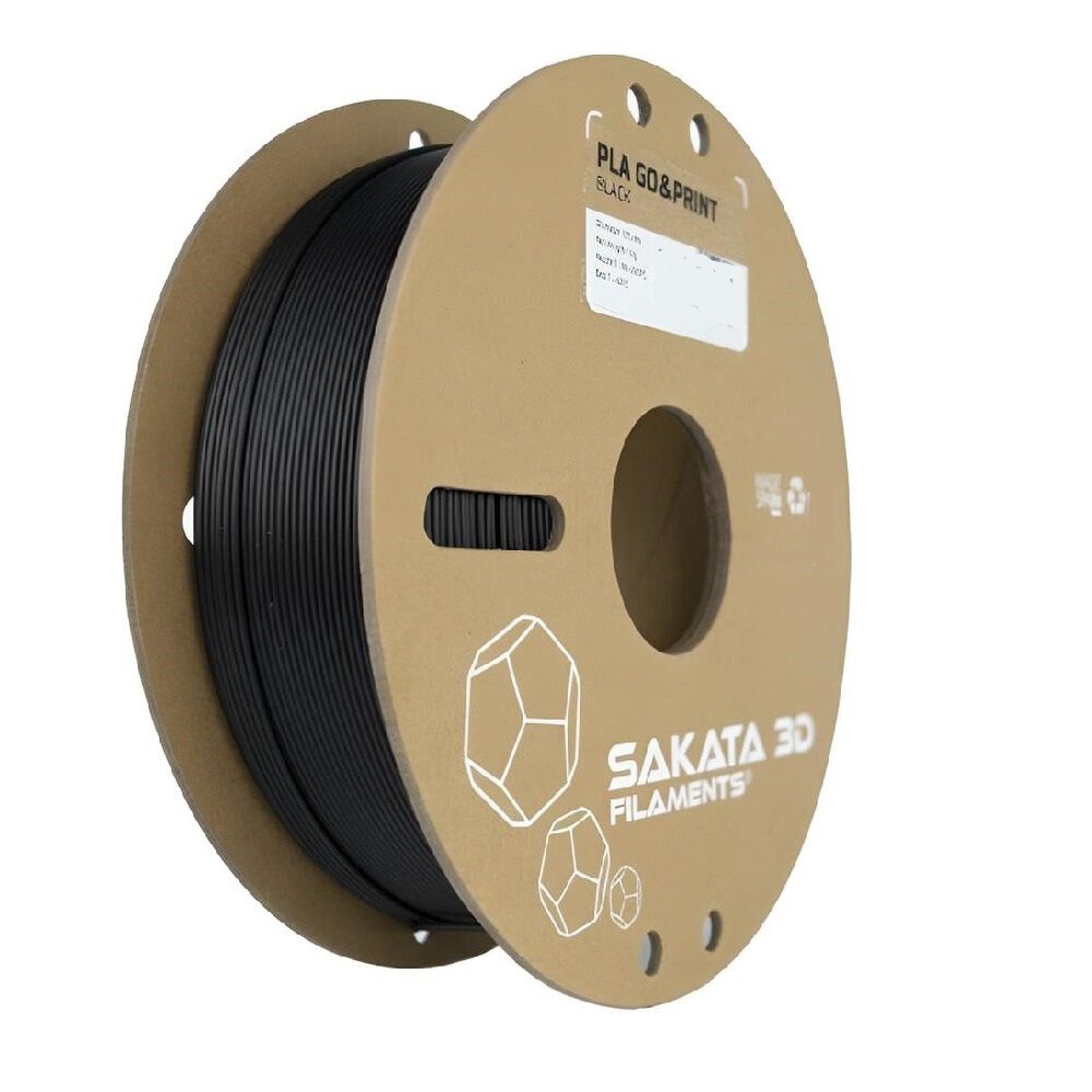 Filamento Sakata Pla Go&print Negro 1.75mm 1kg image number 0.0