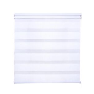 Cortina Roller Zebra 120x250 Blanco