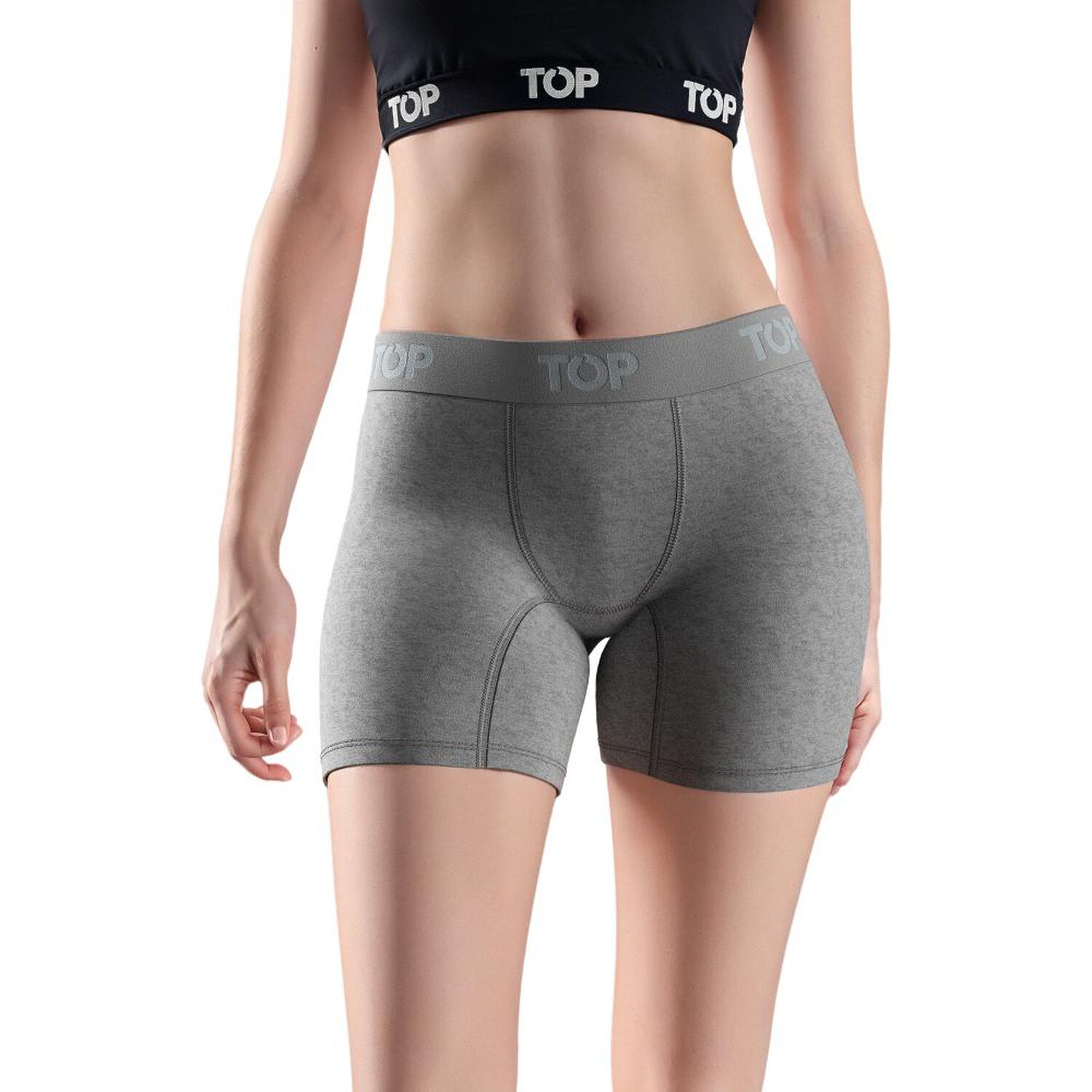 Pack Boxer Mujer Top / 5 Piezas image number 4.0