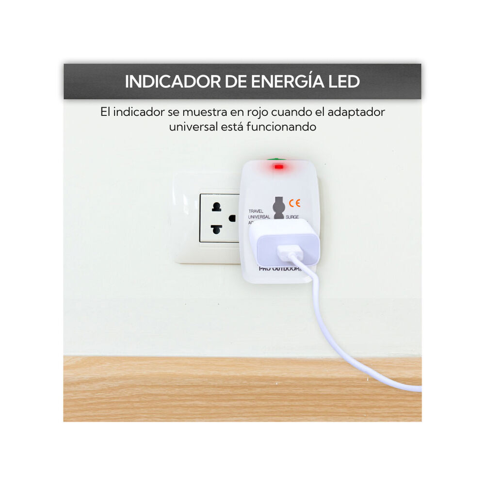 Adaptador Universal Usb Viaje Pro Outdoor image number 4.0