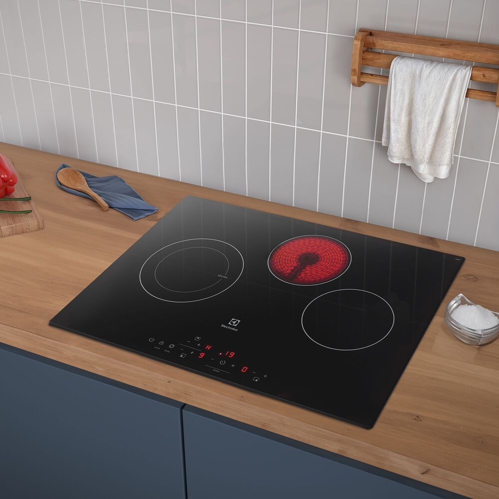 Encimera Eléctrica 3 Platos Vitrocerámica Panel Touch Ve6dt image number 4.0