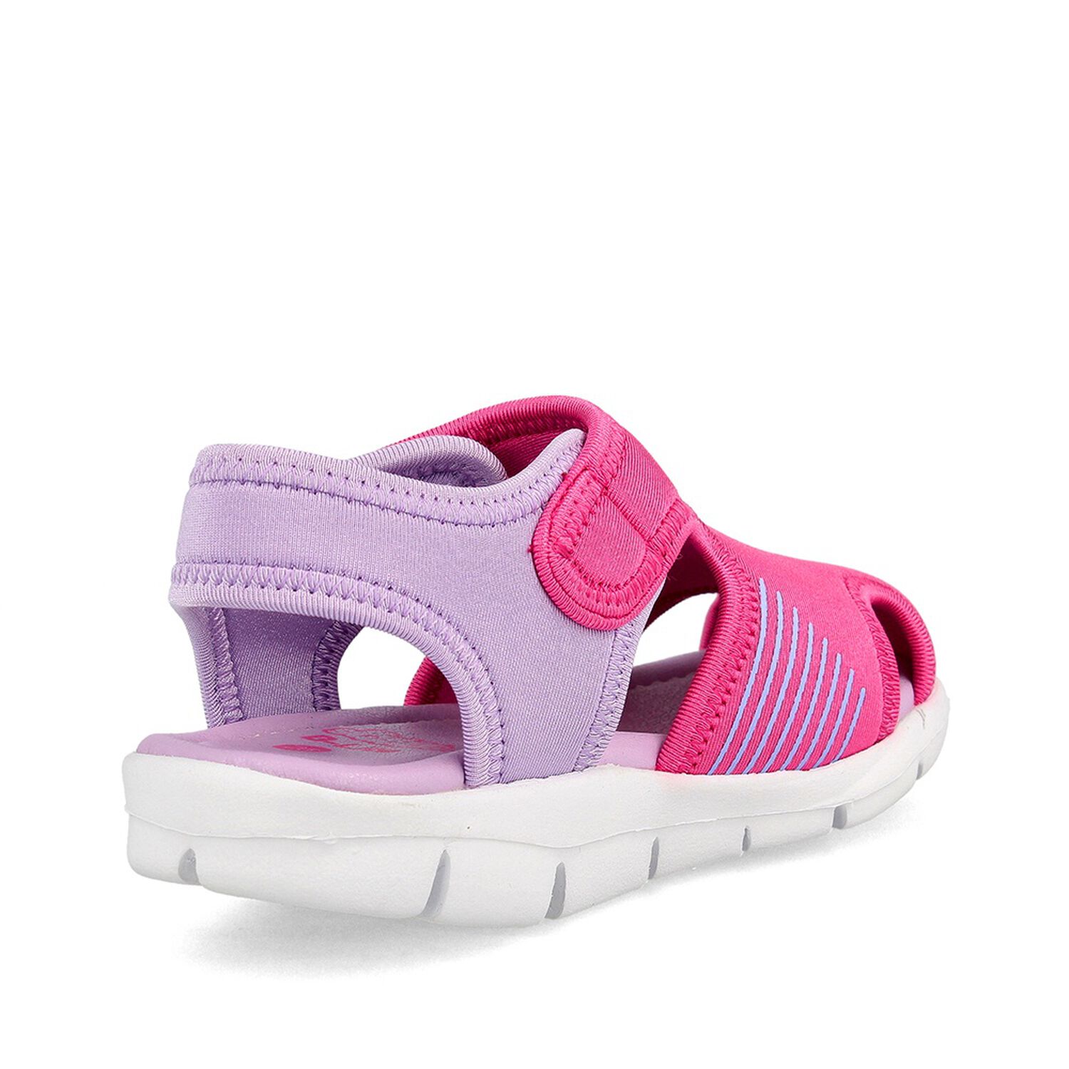 Sandalia Ni&ntilde;a Bubblegummers Bentley Rosado/lila image number 3.0