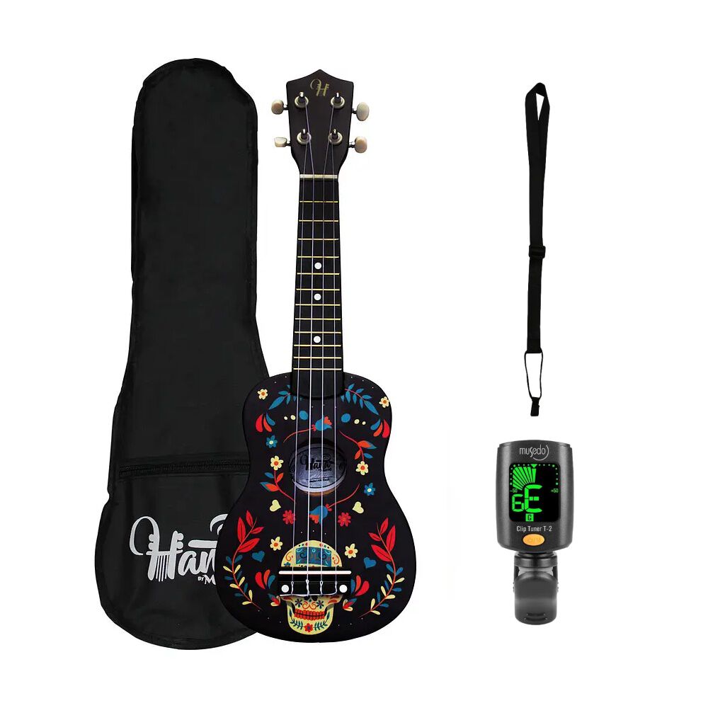 Pack Ukelele Soprano Hana Ukatr+funda+afinador+strap Allegro image number 0.0