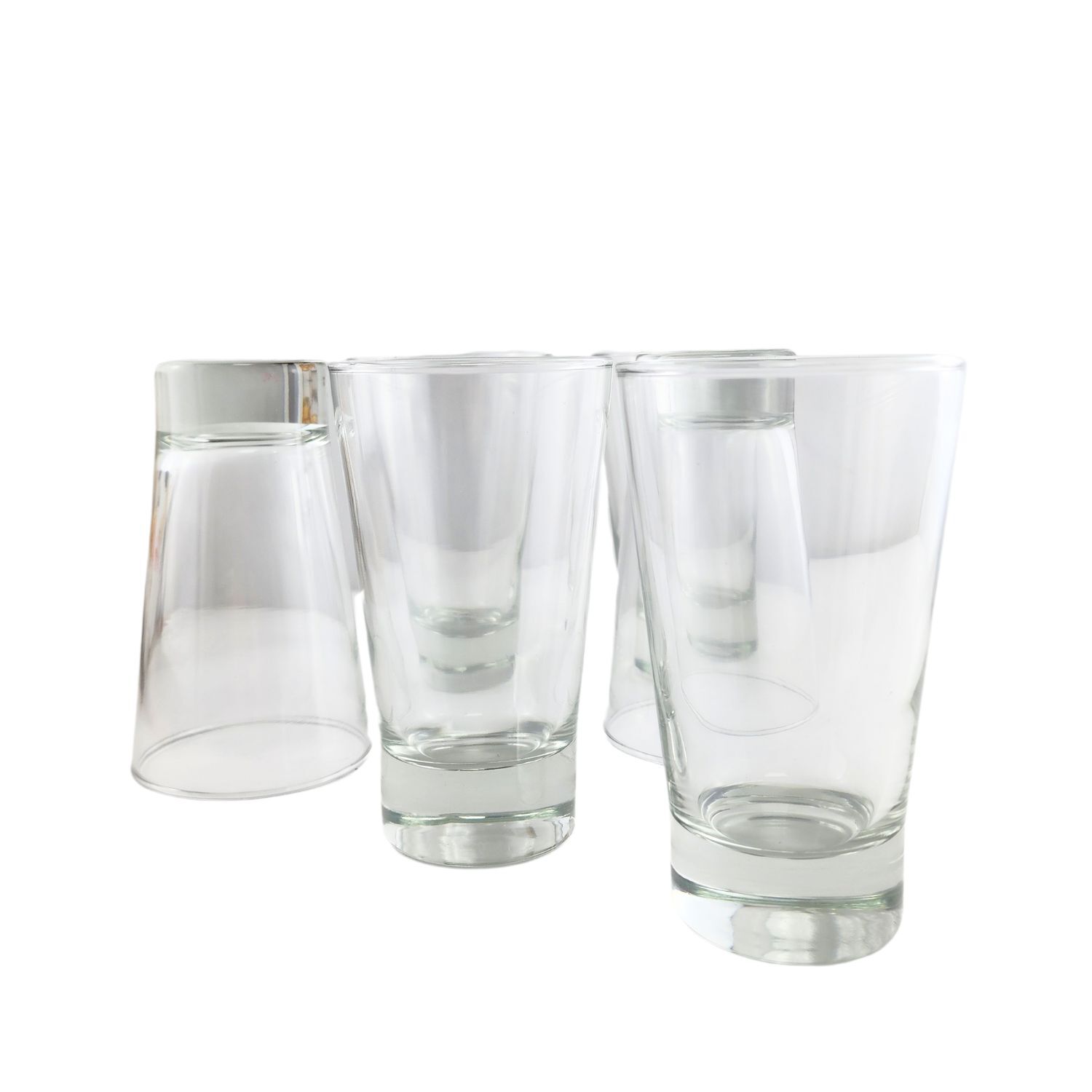Pack 6 Vasos Altos De Vidrio 394ml Modelo London Jugo Agua image number 2.0