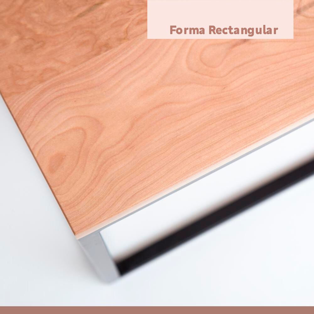 Mesa De Centro Rectangular 110x60 - Madera Clara image number 5.0