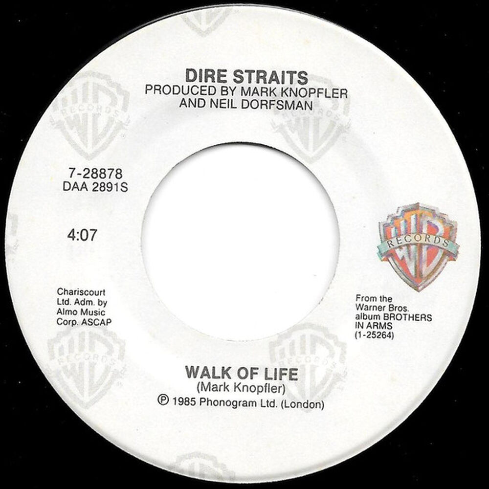 Dire Straits - Walk Of Life | 7" Single Vinilo Usado image number 2.0