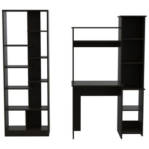 Combo Tuhome Office 6 / Biblioteca + Escritorio